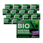 Безглютеновий овочевий бульйонний кубик BIO 66 г - Naturavena