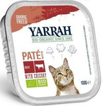 Корм для котів, паштет з яловичини та птиці з цикорієм BIO 100 г - Yarrah