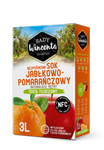 Сади Вінцента Сік 100% яблучний та апельсиновий натуральний мутний 3л